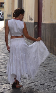 Gonna Sangallo Luiselle moda Positano 