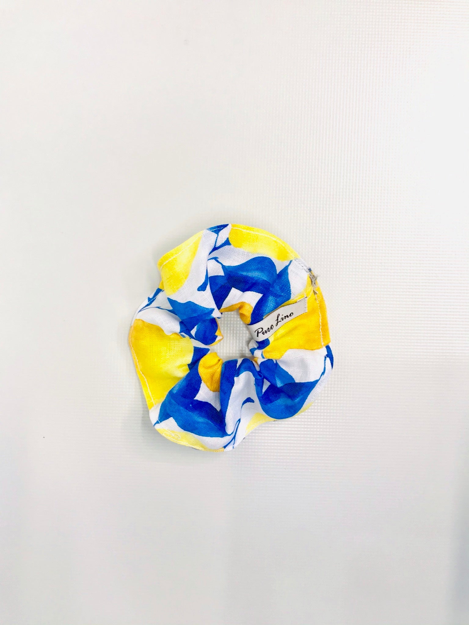 Scrunchies capelli fantasia limoni