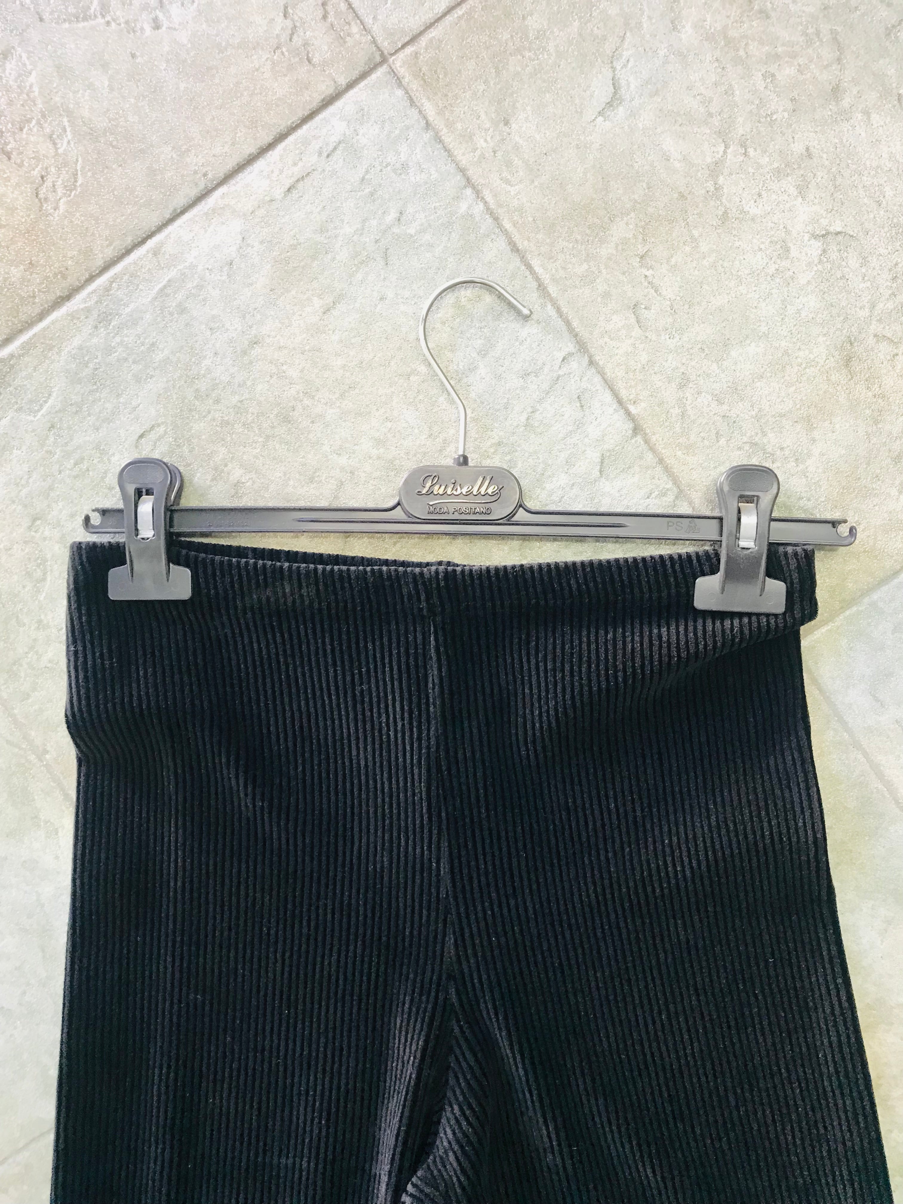 Pantalone in velluto elastico